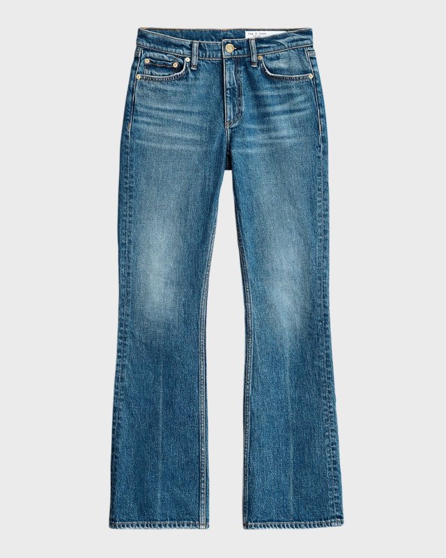 Peyton Mid-Rise Bootcut Jeans